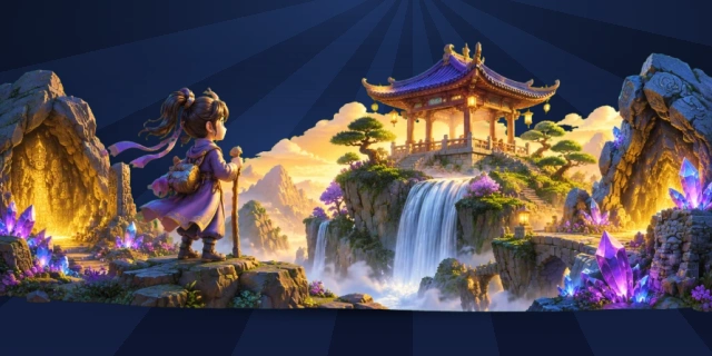 江山美景画